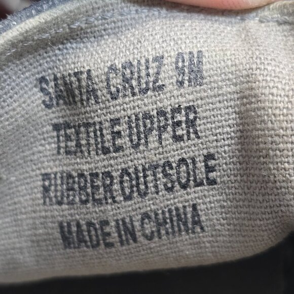 JOHNNY O'S SANTA CRUZ GRAY CANVAS LOAFER GOLF BEACH FISHING DECK SHOES MENS 9 - Picture 7 of 8